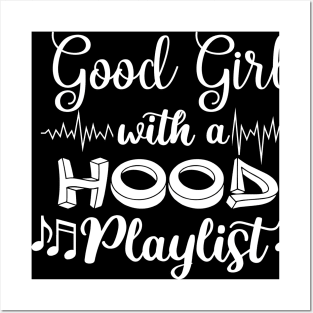 Good Girl with a Hood Playlist Posters and Art